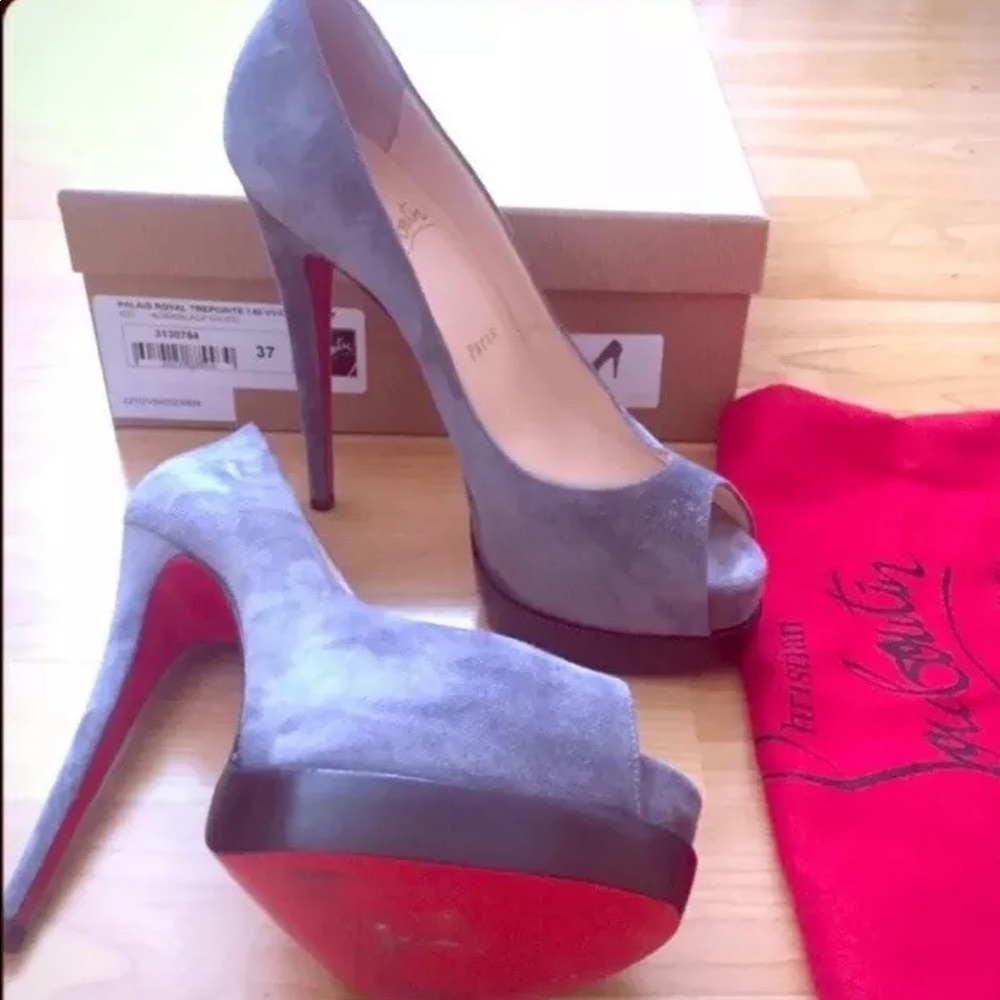 Christian Louboutin 37 Gray